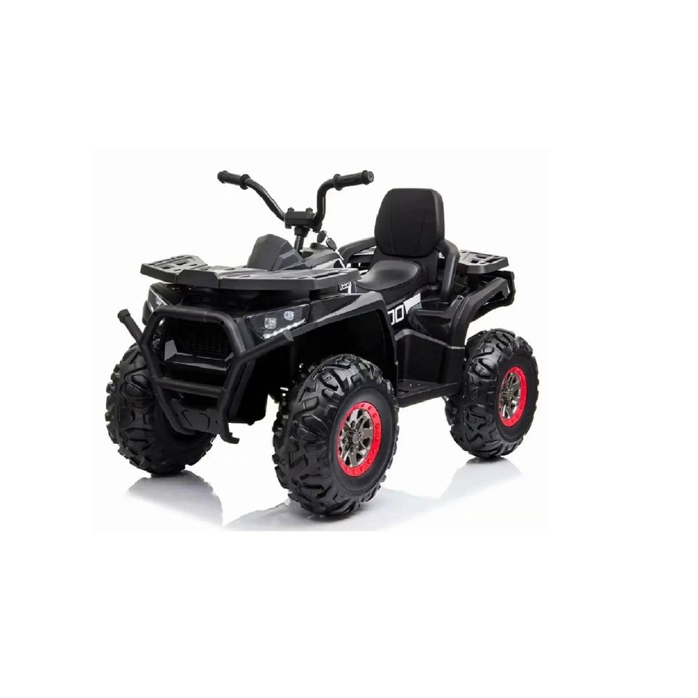 Cuatrimoto 12V 4x4 Control 24G USB Negro