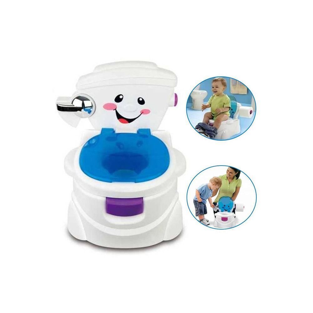 Bacín Entrenador Musical para Bebes Niños Carita IDEAL