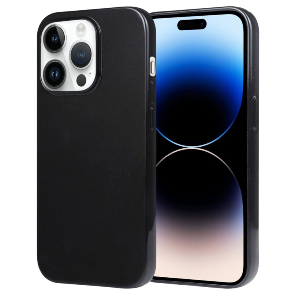 Funda para Xiaomi Mi Note 8 Pro Jelly Pearl Negro Antishock Resistente ante Caídas y Golpes