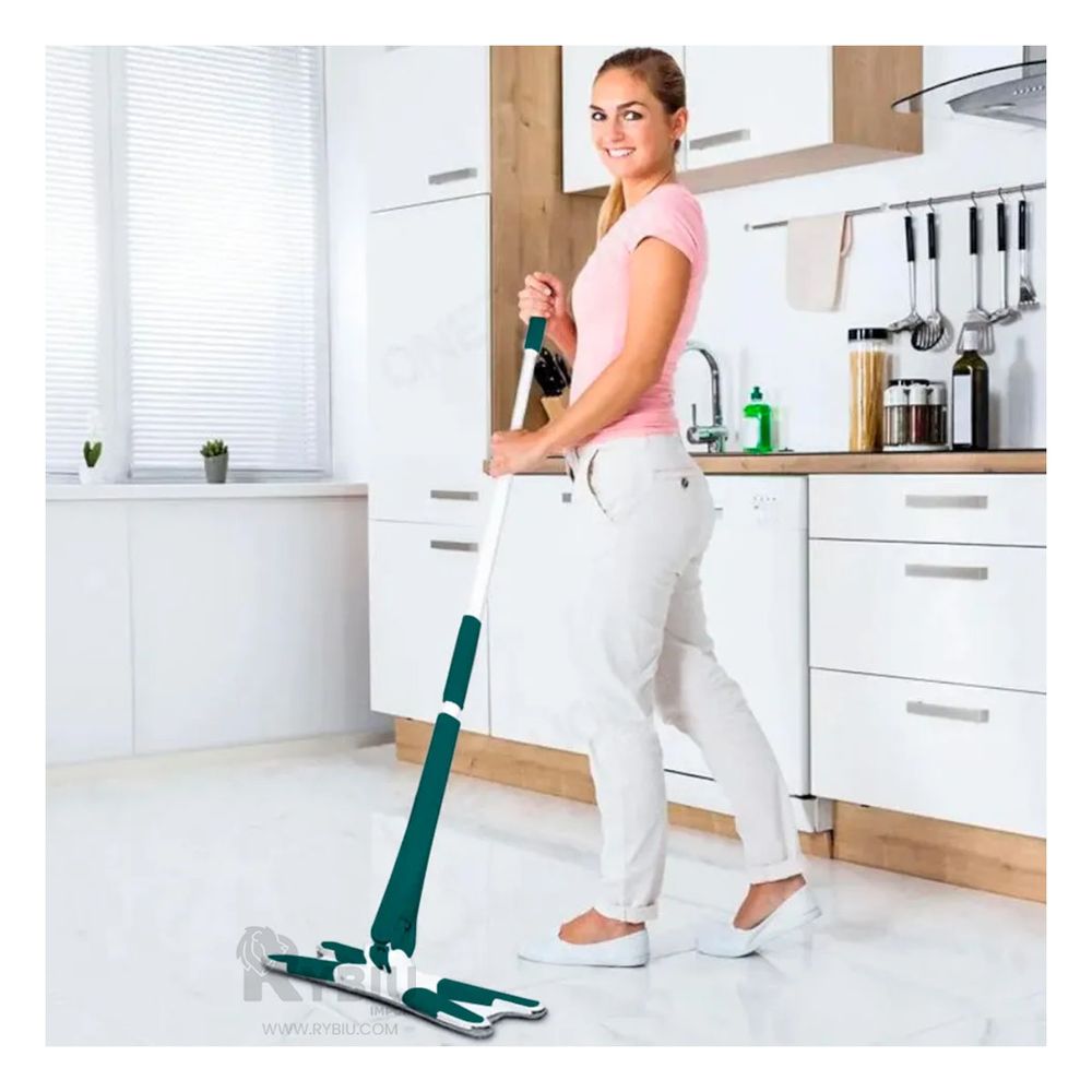 Trapeador con Forma de Mariposa de Color Verde