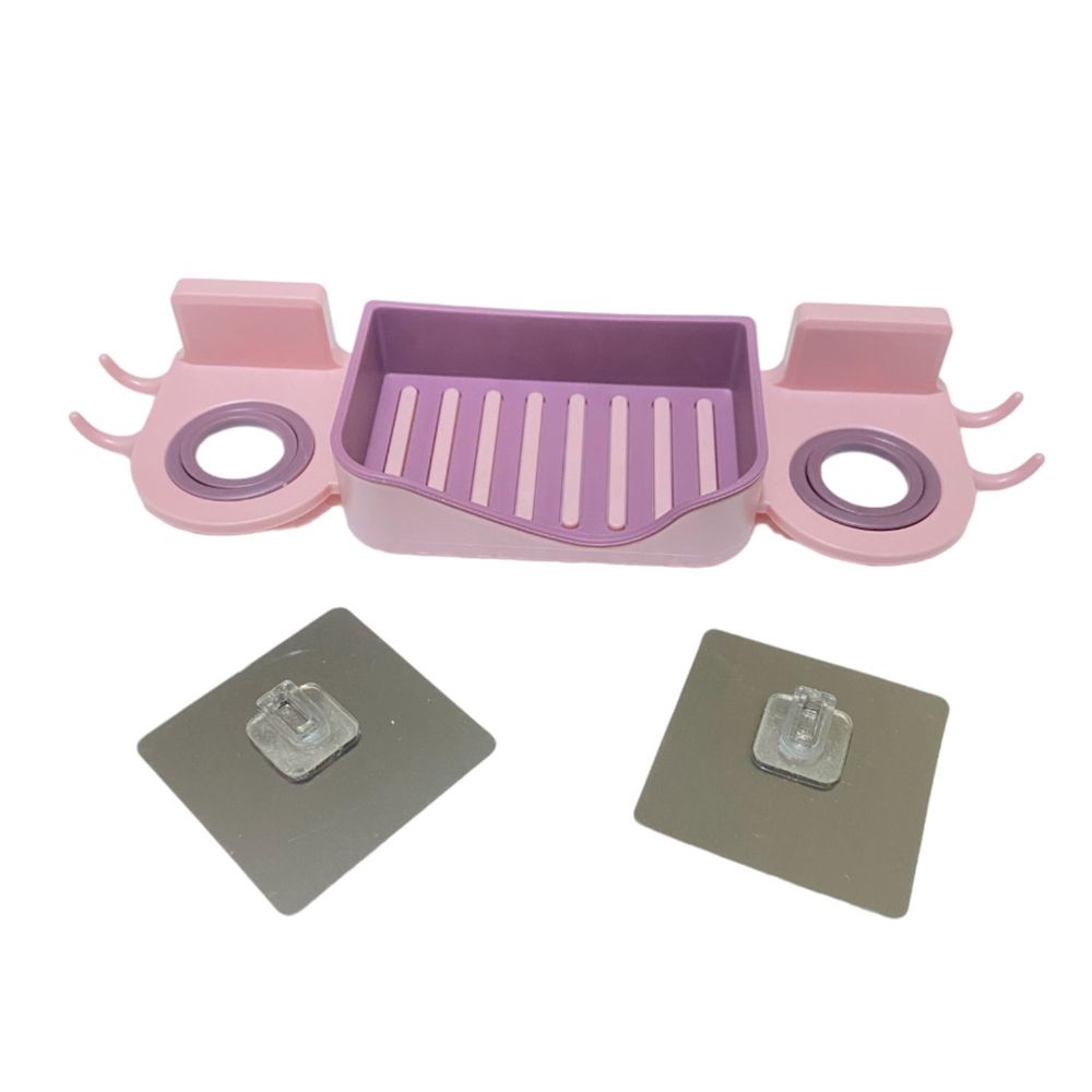 Jabonera para Baño Generico Rosa