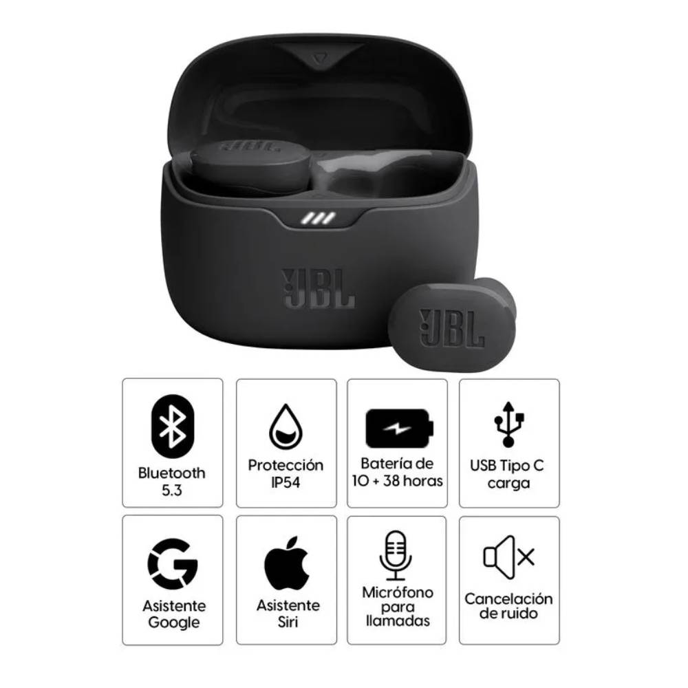 Audífonos Bluetooth True Wireless Jbl Tune Buds