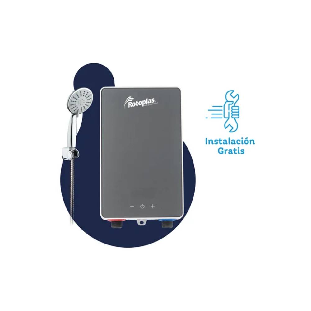 Terma Instantánea Rotoplas New Compact Silver