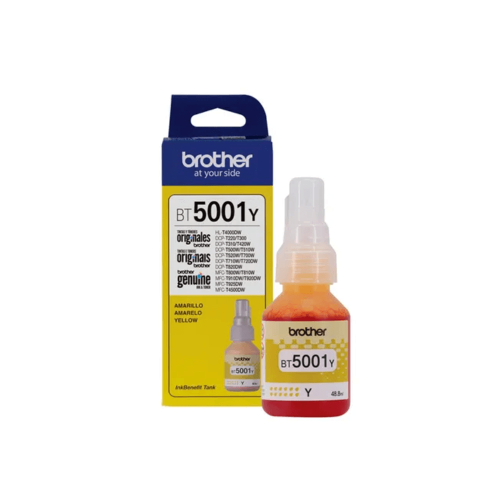 Botella de Tinta Brother BT-5001 Amarillo