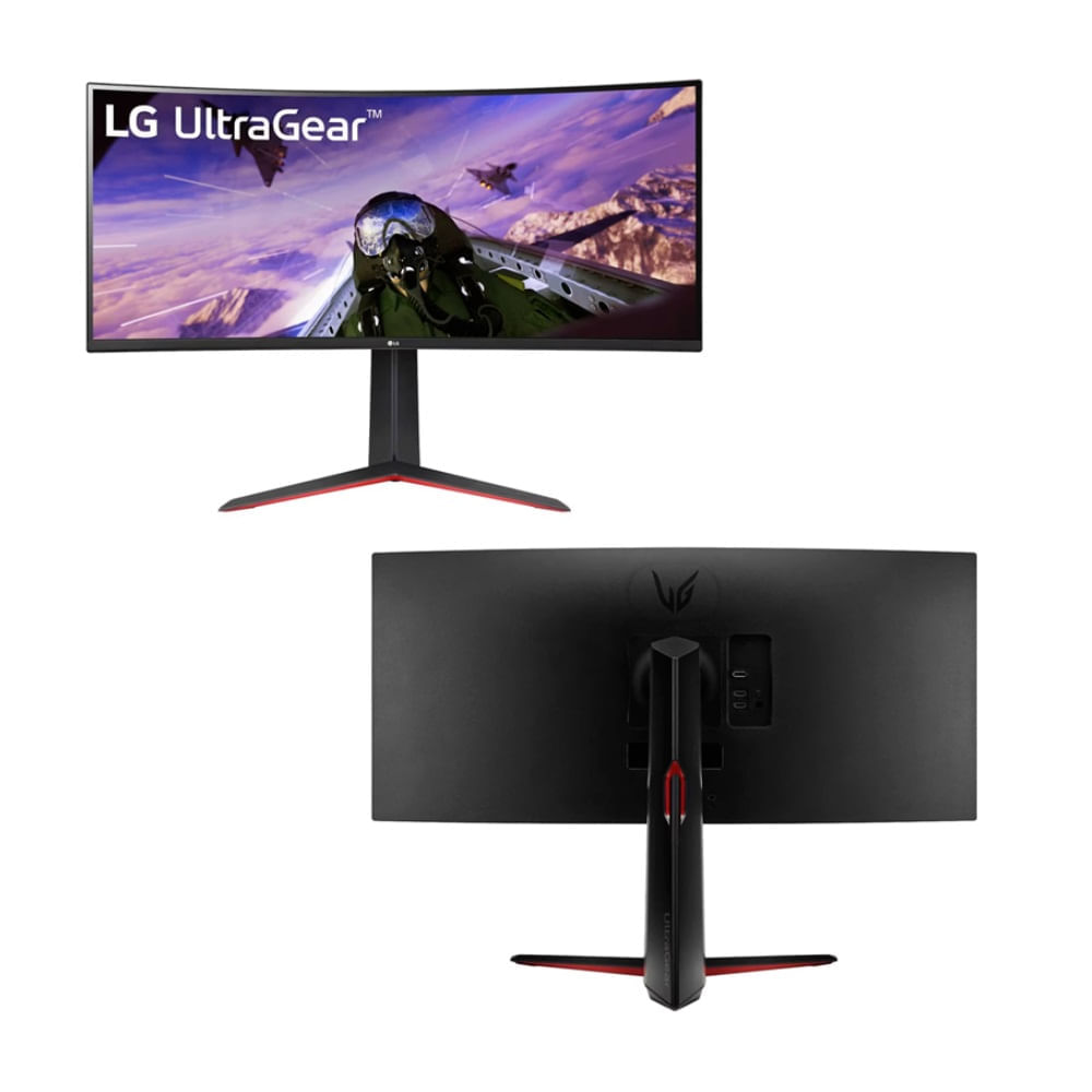 Monitor LG 34GP63A-B UltraGear Curvo 1800R 34 Pulgadas QHD 3440x1440 VA