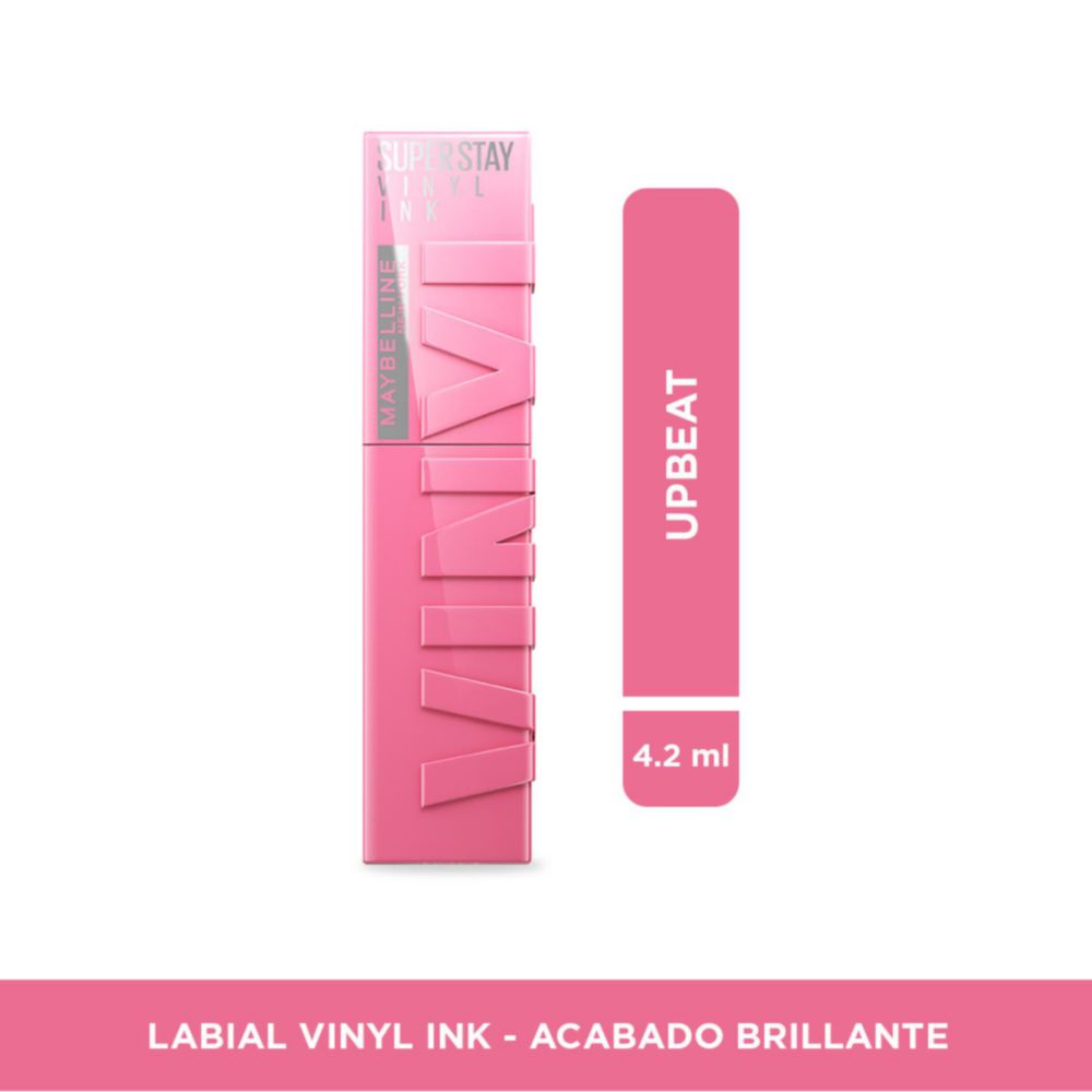 Labial Líquido Maybelline Superstay Vinyl Ink Pink Upbeat