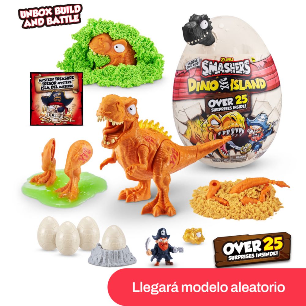 Dinosaurio Sorpresa Smashers Mega Dino Island Oechsle