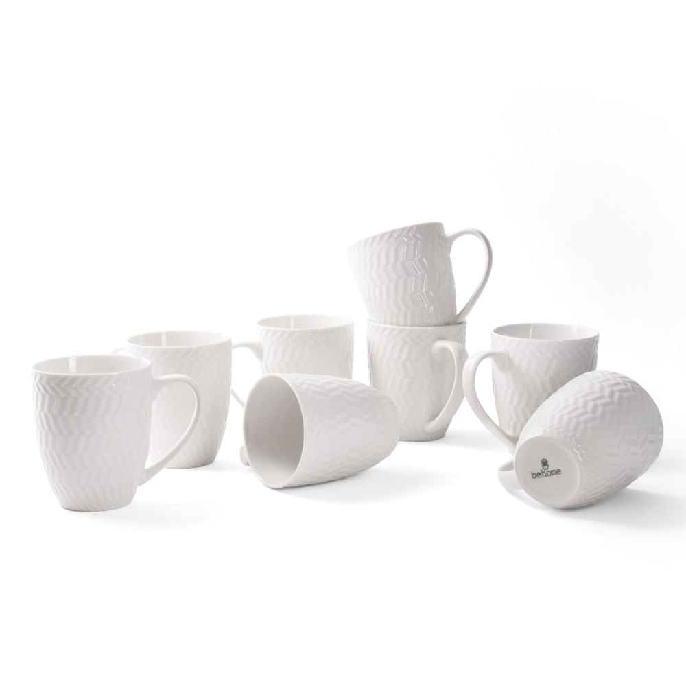 Set De Tazas Behome Eleganza X 8