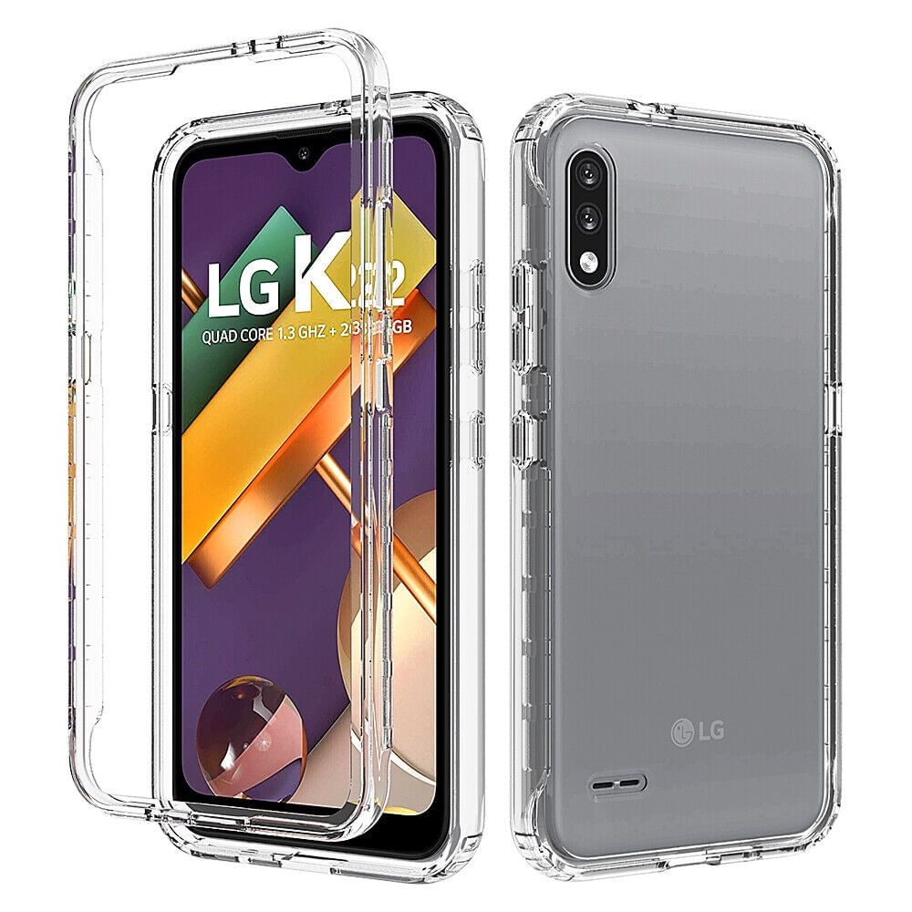 Funda Case para Lg K22 TPU 100% Antishock Transparente Resistente ante Caídas y Golpes