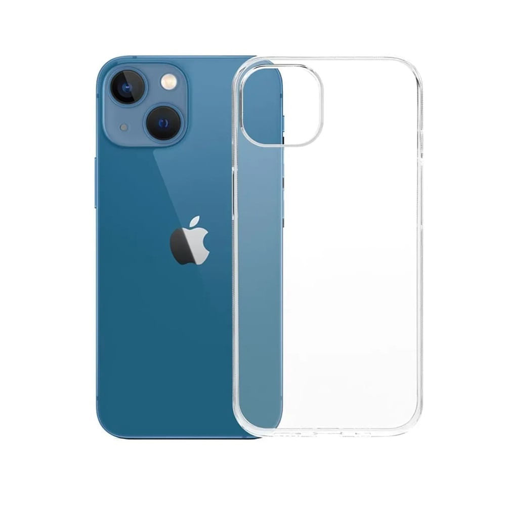 Funda para iPhone 13 Mini TPU 100% Antishock Transparente Resistente ante Caídas y Golpes