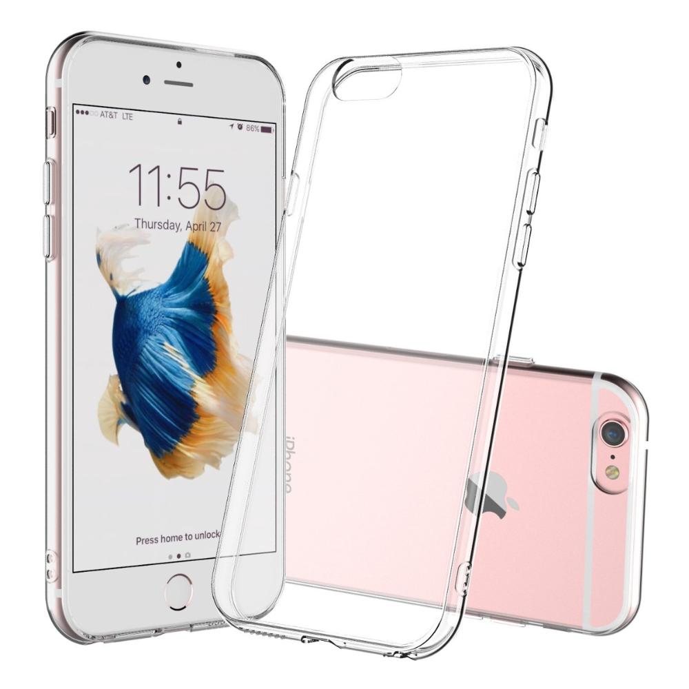 Funda para iPhone 6 Plus TPU 100% Antishock Transparente Resistente ante Caídas y Golpes