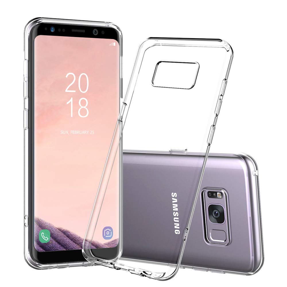 Funda Case para Samsung S8 TPU 100% Antishock Transparente Resistente ante Caídas y Golpes