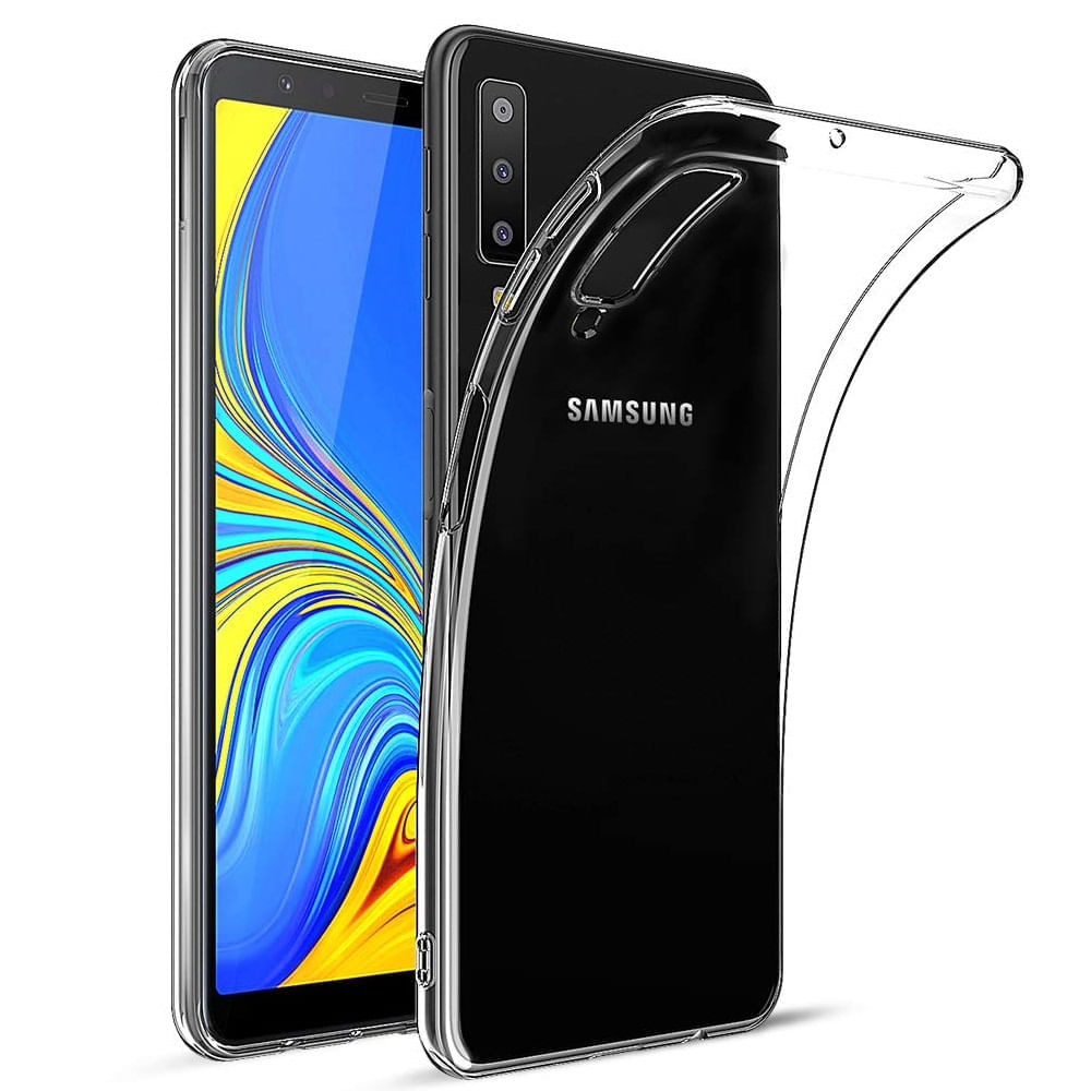 Funda para Samsung A7 2018 TPU 100% Antishock Transparente Resistente ante Caídas y Golpes