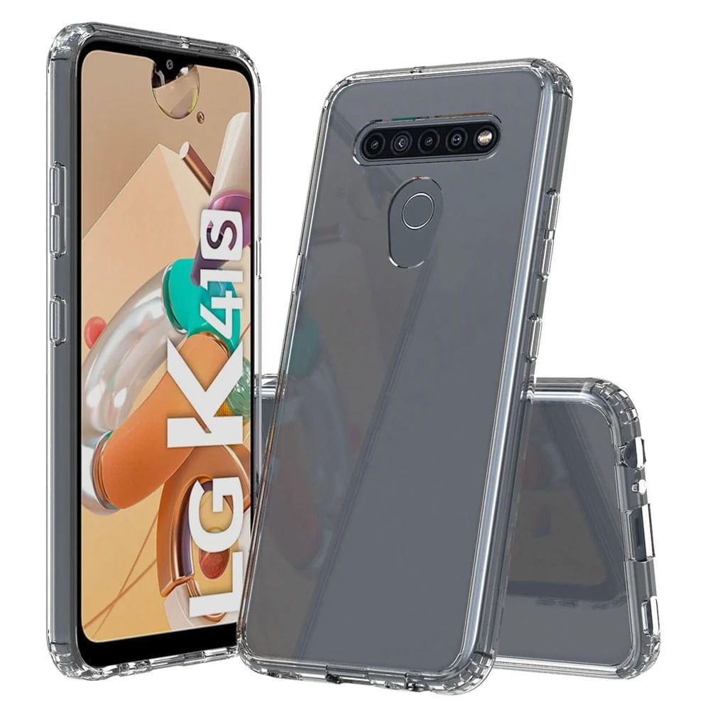 Funda Case para Lg K41S TPU 100% Antishock Transparente Resistente ante Caídas y Golpes