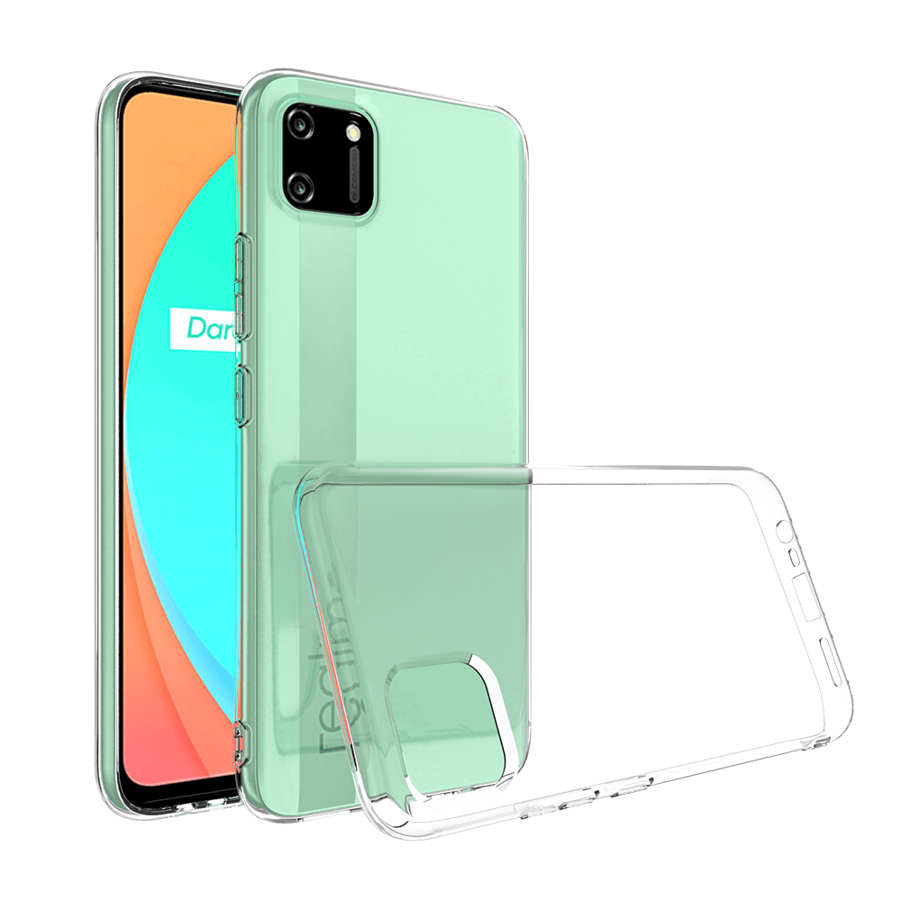 Funda Case para Realme C11 TPU 100% Antishock Transparente Resistente ante Caídas y Golpes