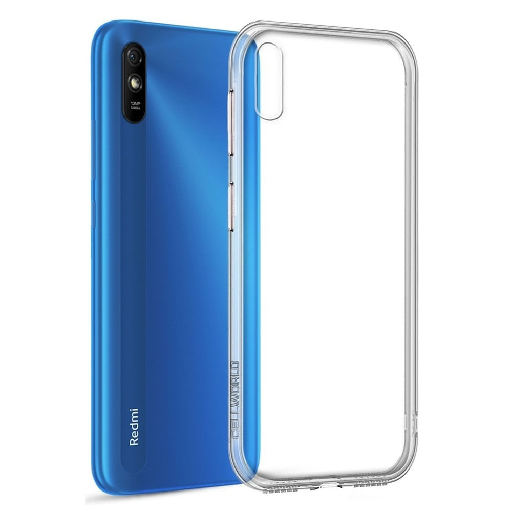 Funda para Xiaomi Redmi 9A TPU 100% Antishock Transparente Resistente ante Caídas y Golpes