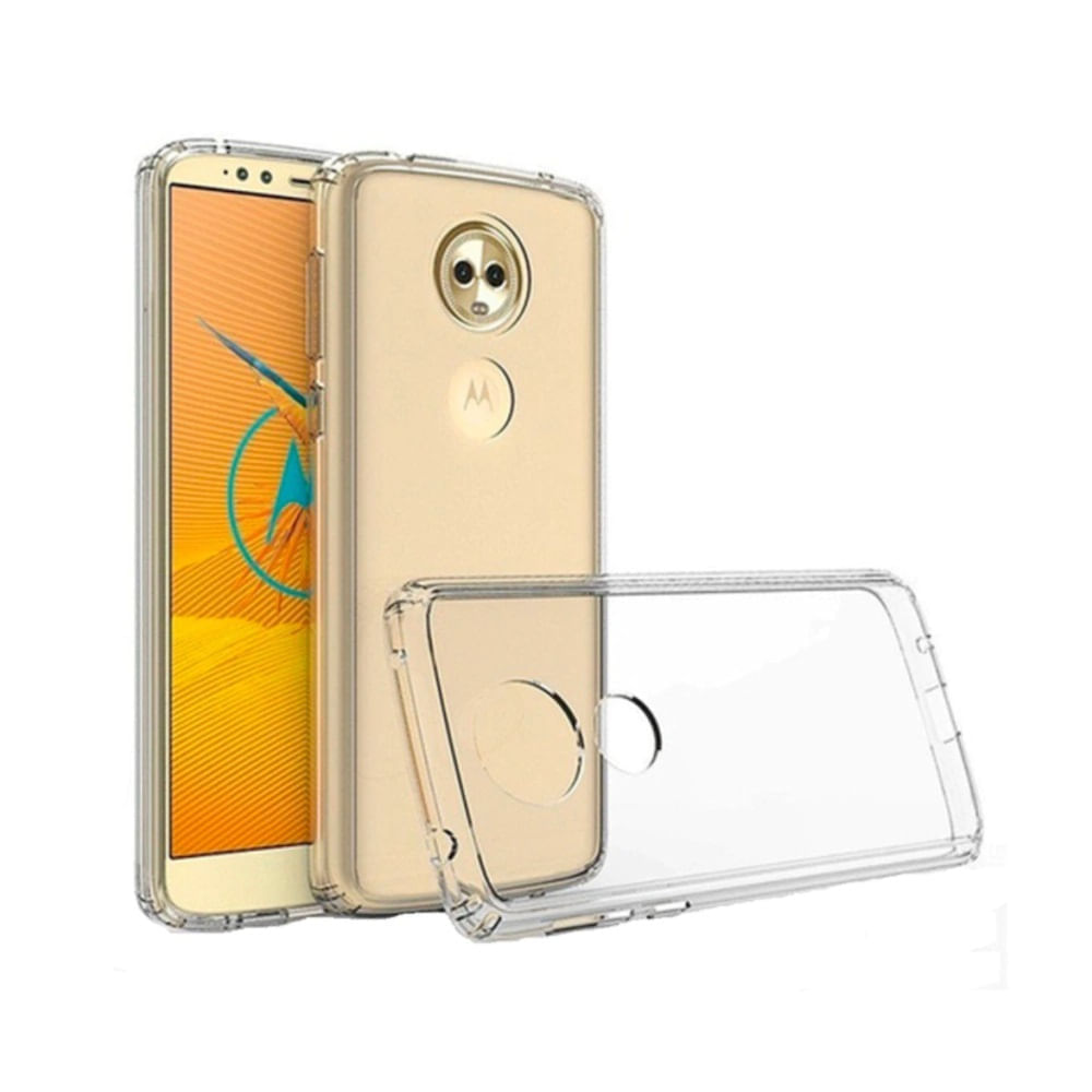 Funda Case para Motorola Moto E5 Plus TPU 100% Antishock Transparente Resistente a Caídas y Golpes