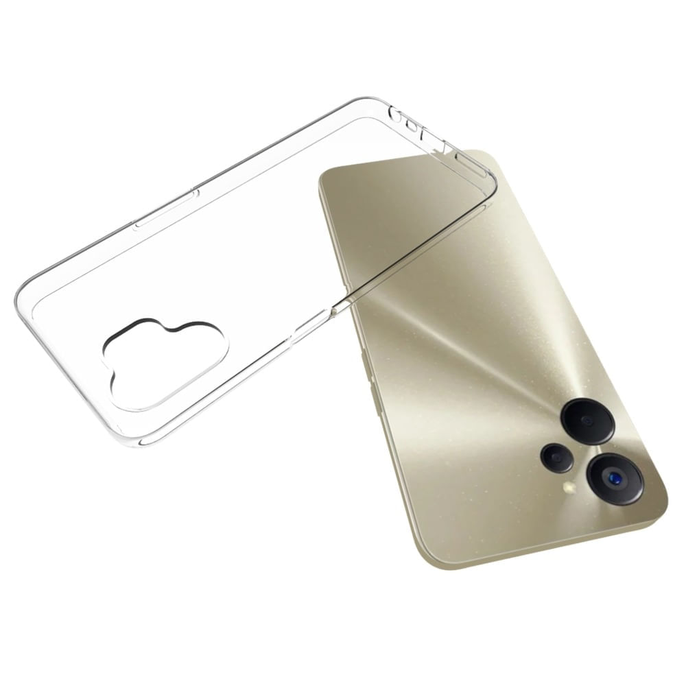 Funda Case para Realme C3 TPU 100% Antishock Transparente Resistente ante Caídas y Golpes