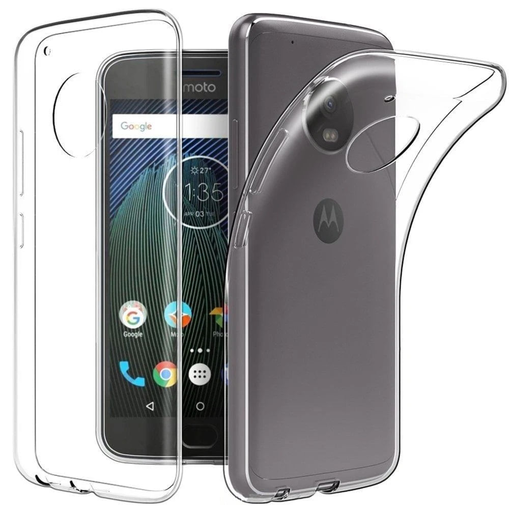 Funda Case para Motorola Moto G5S TPU 100% Antishock Transparente Resistente ante Caídas y Golpes