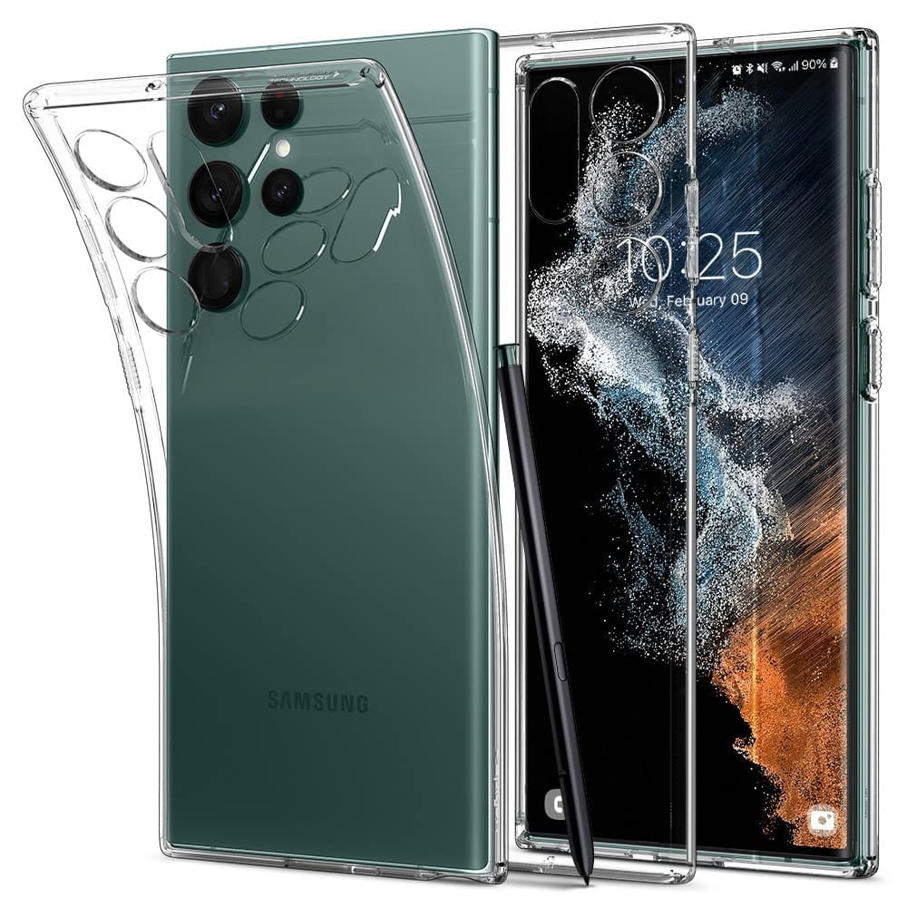 Funda Case para Samsung S22 Ultra TPU 100% Antishock Transparente Resistente ante Caídas y Golpes