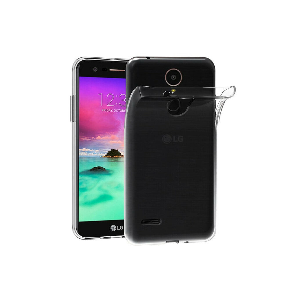 Funda Case para Lg K4 2017 TPU 100% Antishock Transparente Resistente ante Caídas y Golpes