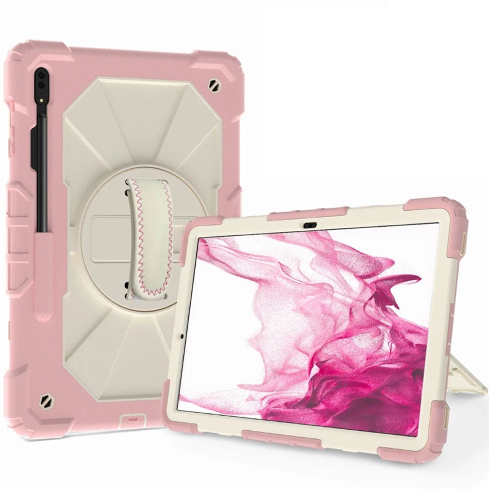 Funda para Samsung Tab S7 11" - T872 Armor Extreme Rosada Resistente a Caídas