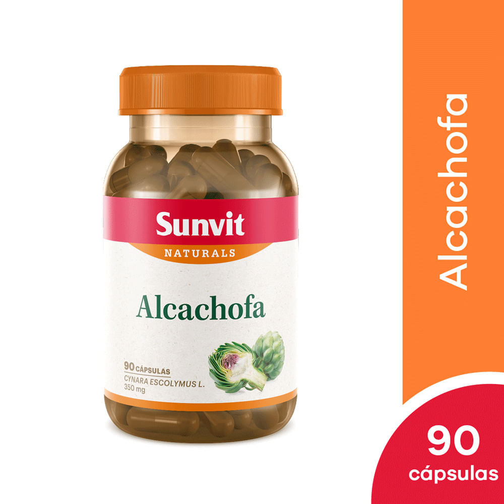 Sunvit Nat Alcachofa 350mg cápsulas