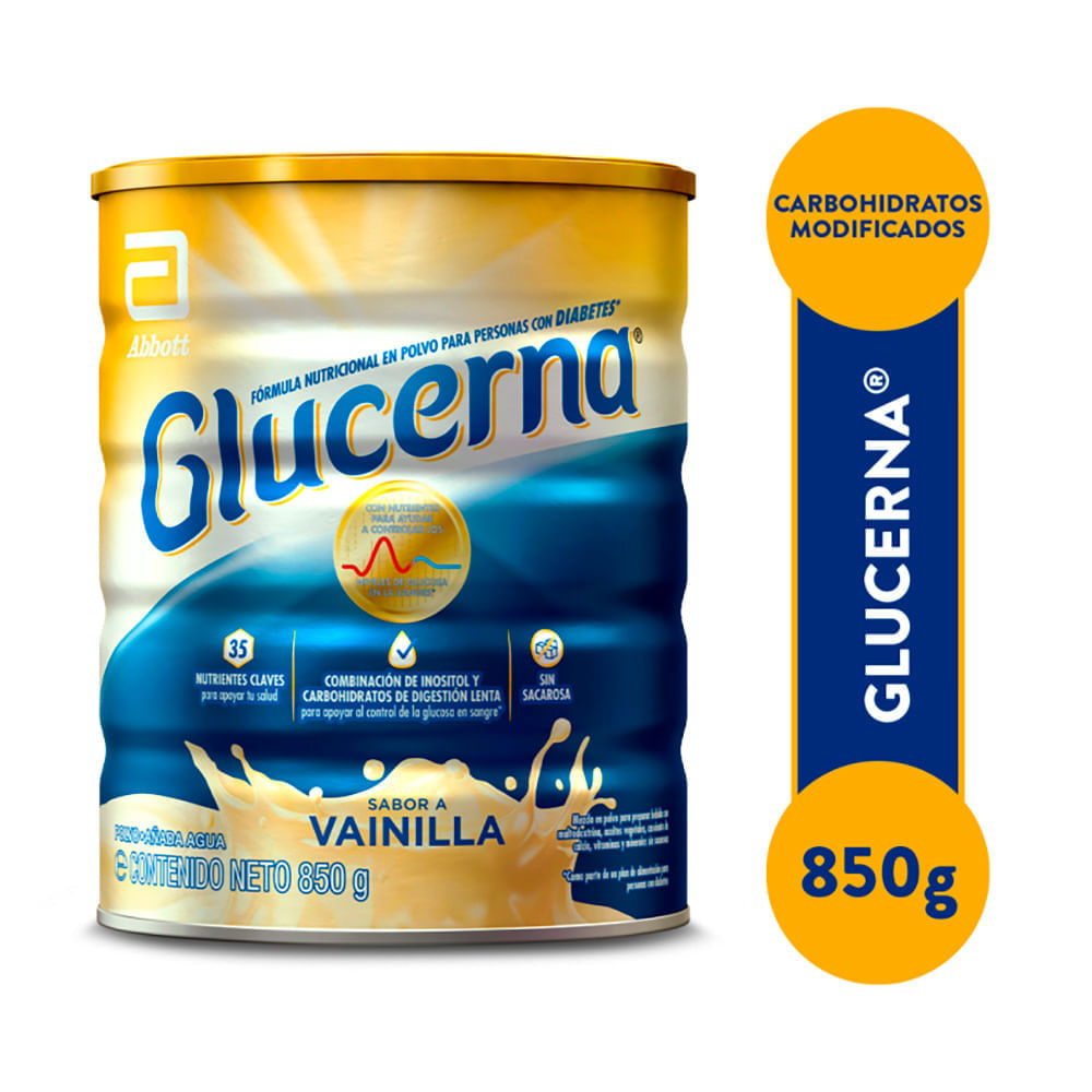 Glucerna Sabor vainilla 850gr