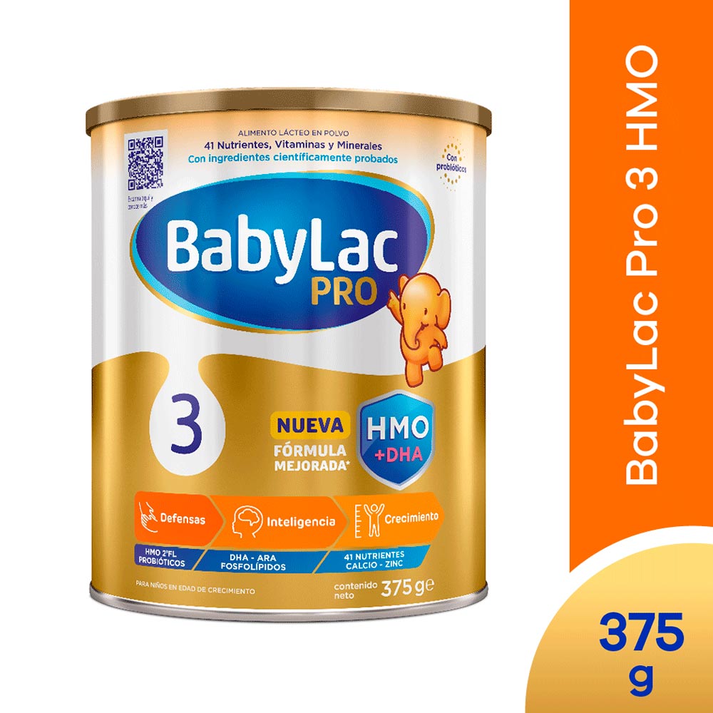 Babylac Pro 3 HMO +DHA 375g