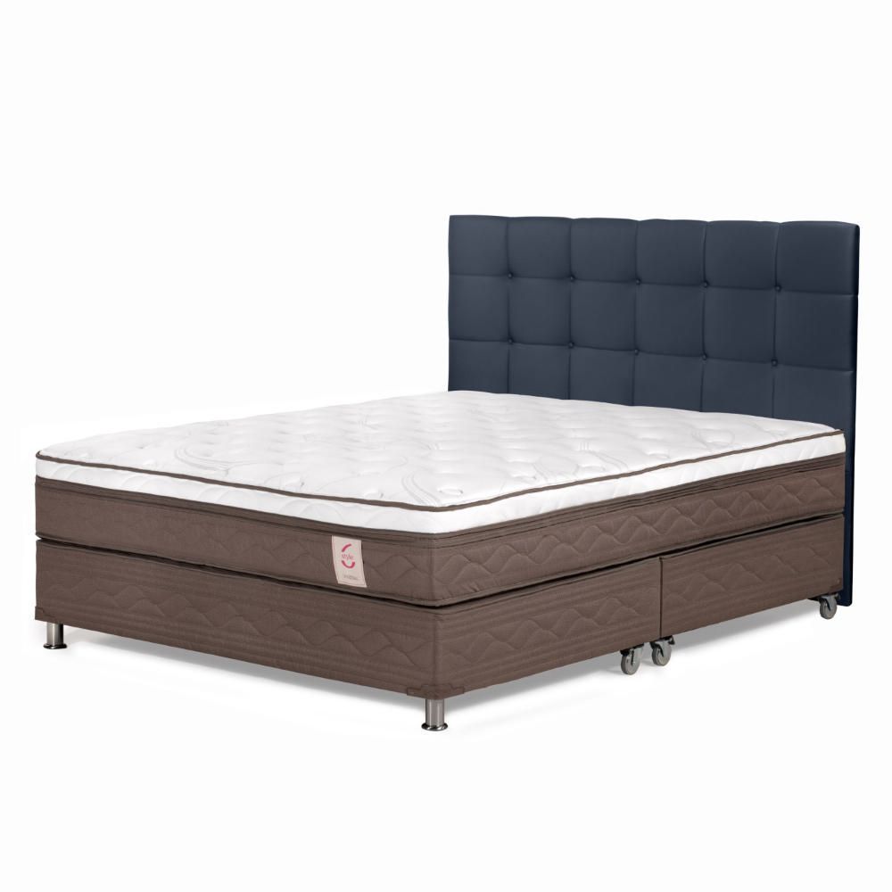 Dormitorio Americano New Style 6 Queen Issey Azul