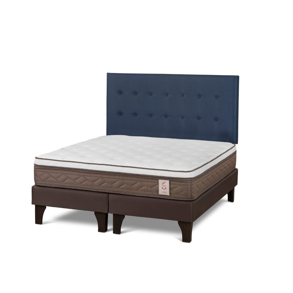 Dormitorio Europeo New Style 6 King West Azul