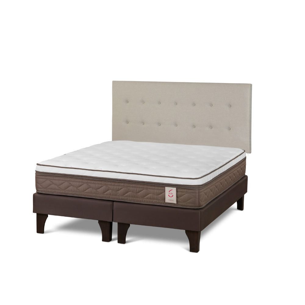 Dormitorio Europeo New Style 6 King West Niebla