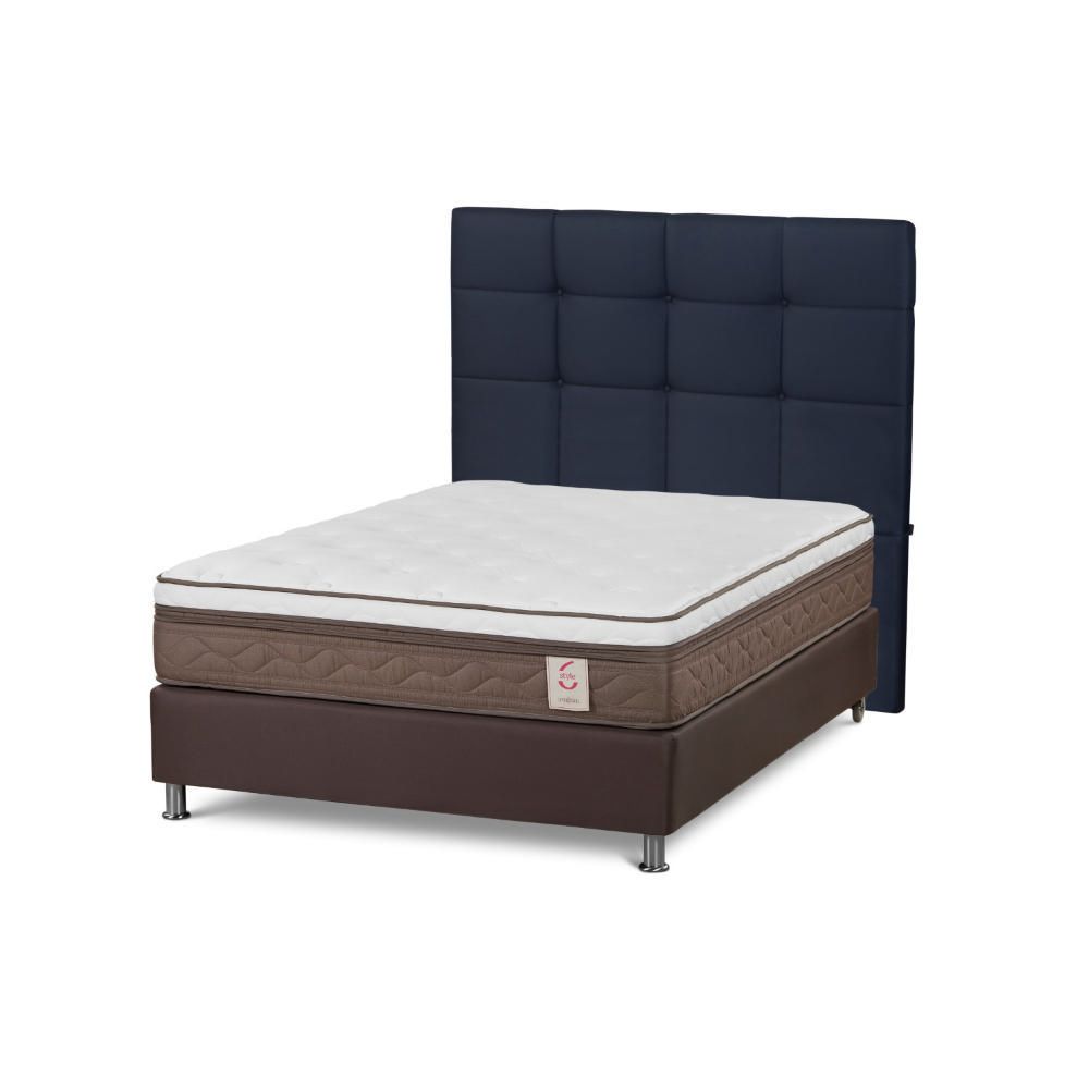 Dormitorio Americano New Style 6 2 Plazas Issey Azul