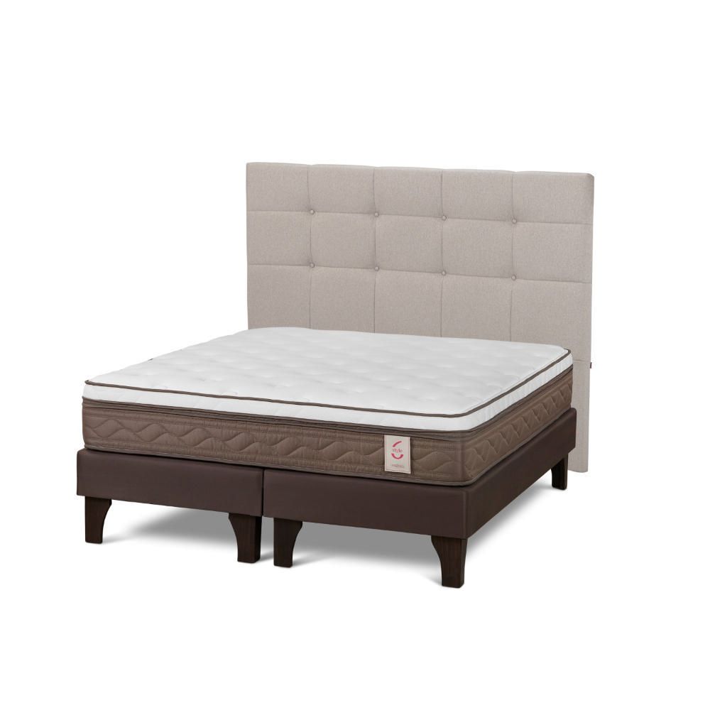 Dormitorio Europeo New Style 6 Queen Issey Niebla