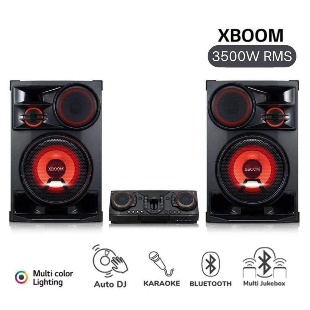 Equipo de Sonido Mini Componente LG XBOOM CL98 3500W