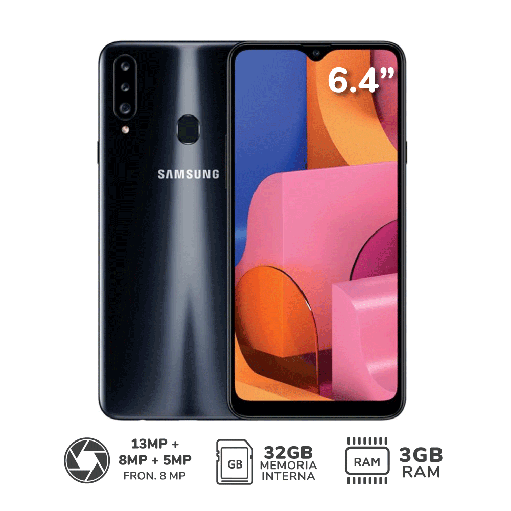 Samsung Galaxy A20s 32GB Negro