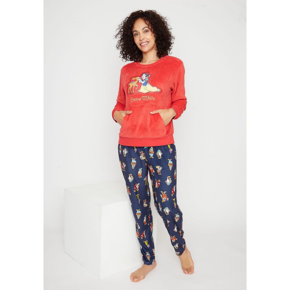 Pijama Kayser Mujer Coral Fleece Blanca Nieves D6065 | Oechsle.pe - Oechsle