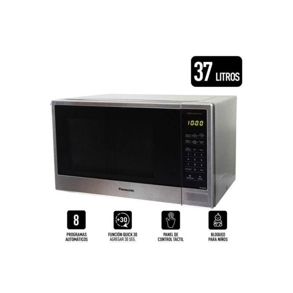 Horno Microondas Panasonic 37l Nn-Sb646srpk