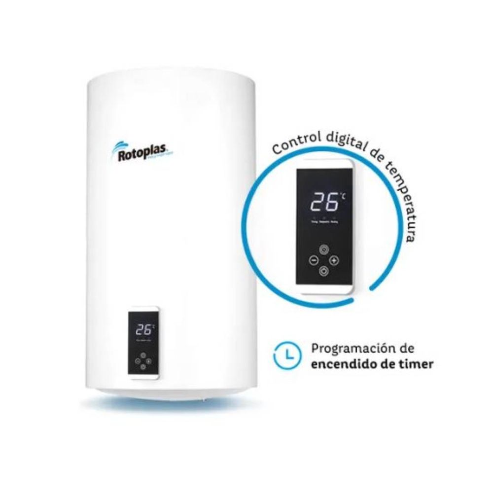 Terma Acumulación Eléctrica Rotoplas Digiterma 100lt