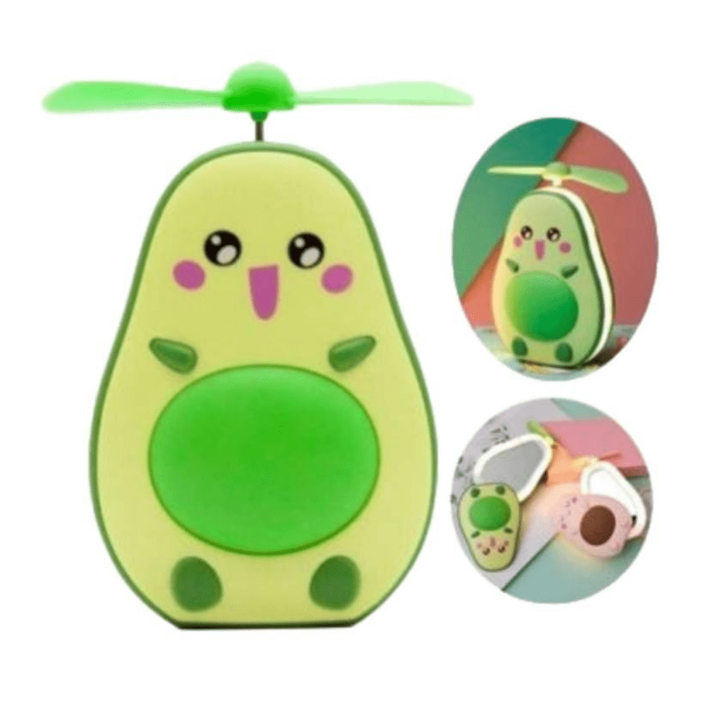 Ventilador Espejo Portátil Diseño Paltita