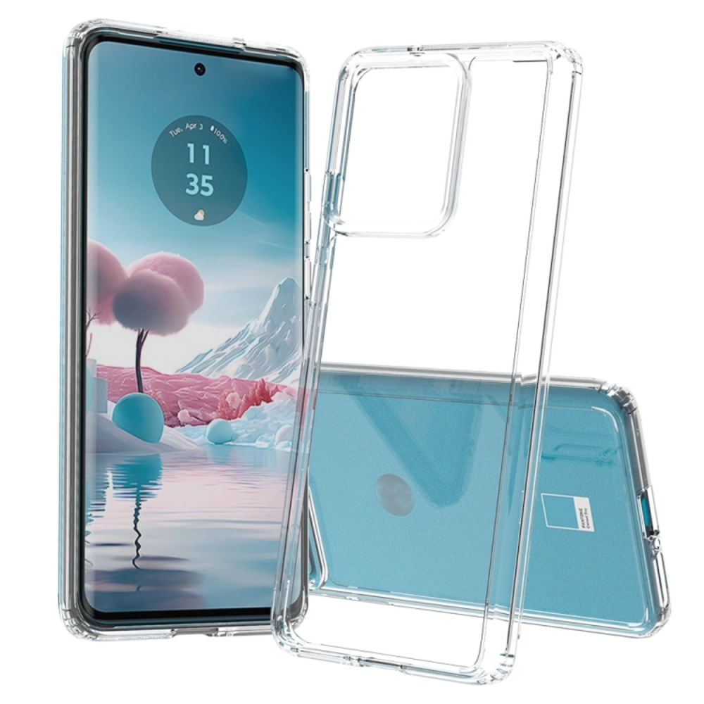 Funda Case para Motorola Moto E22I TPU 100% Antishock Transparente Resistente a Caídas y Golpes