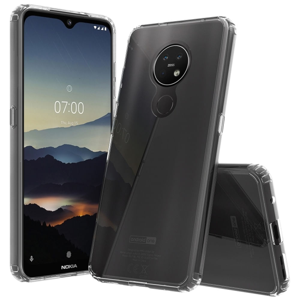 Funda Case para Nokia 2.1 TPU 100% Antishock Transparente Resistente ante Caídas y Golpes