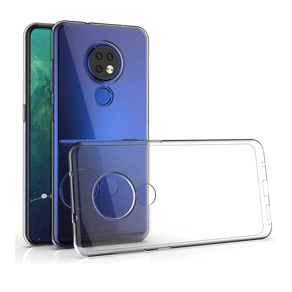 Funda Case para Nokia 7.2 TPU 100% Antishock Transparente Resistente ante Caídas y Golpes