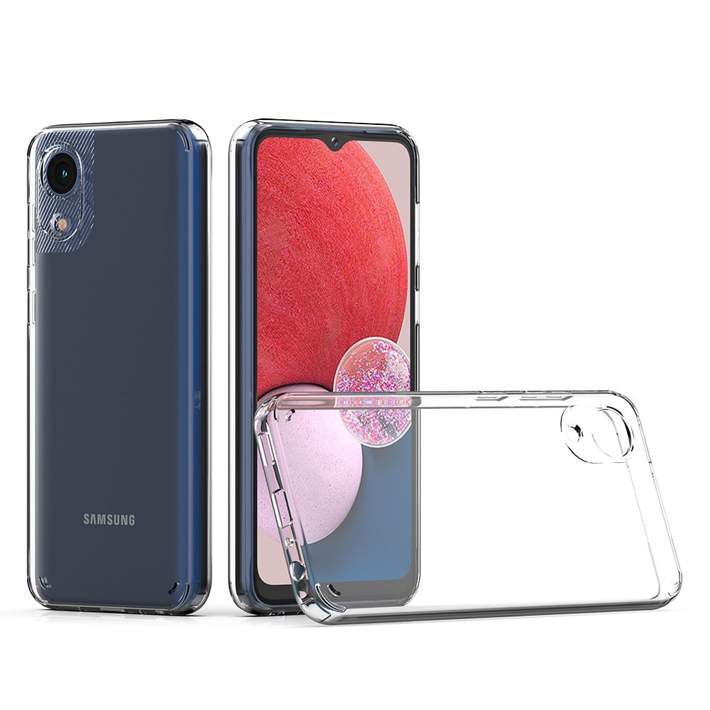 Funda para Samsung A03 Core TPU 100% Antishock Transparente Resistente ante Caídas y Golpes