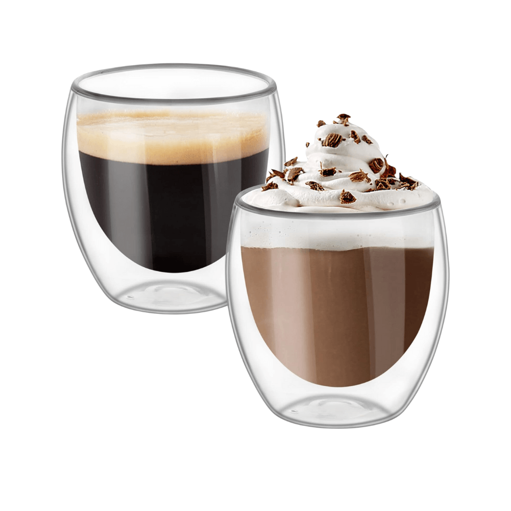 Juego 2 Vasos Para Café Doble Pared 250 Ml Pavina Bodum