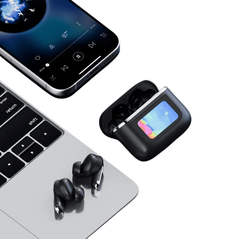 Auriculares Inalámbricos Bluetooth con Pantalla LCD V8 Oechsle