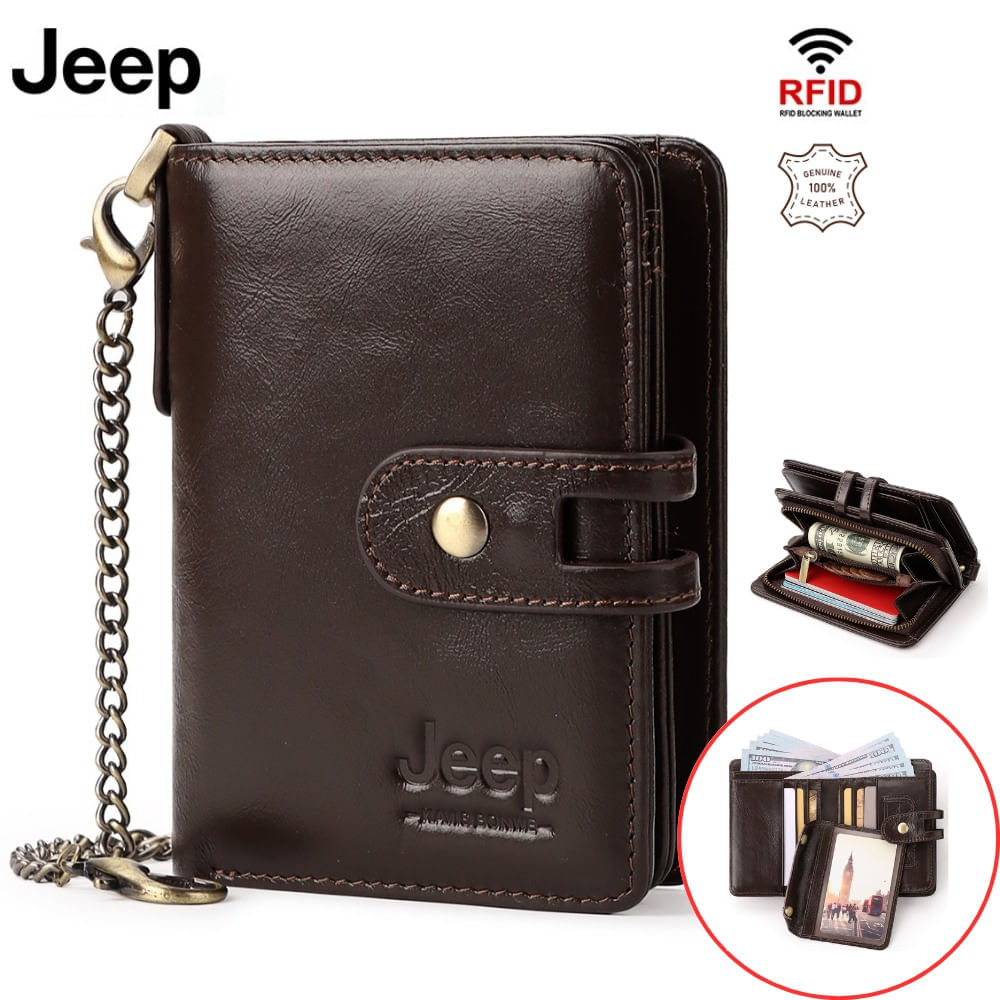 Billetera Jeep - Kavis de Cuero Vacuno BP811M
