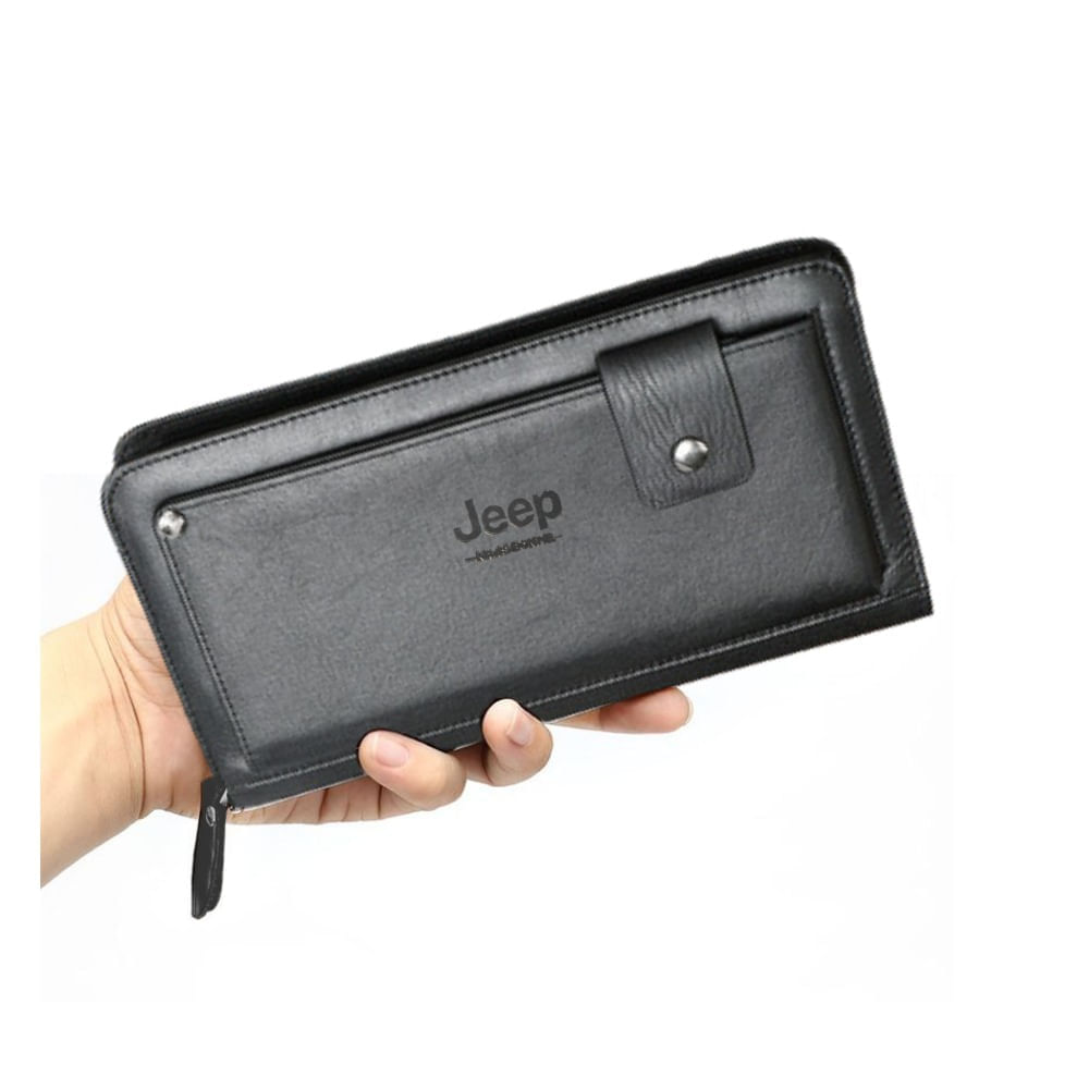 Billetera Ejecutiva Jeep - Kavis de Cuero Vacuno 9019