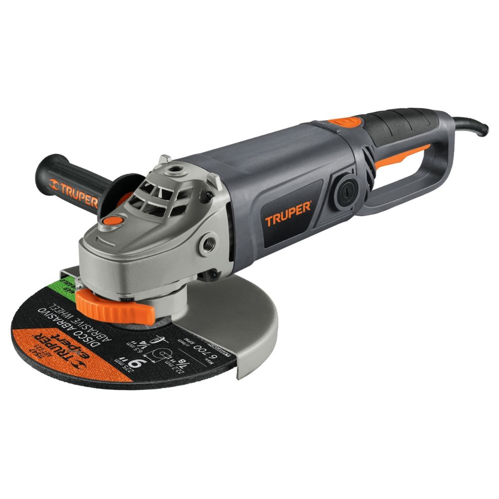 Amoladora esmeriladora 9" industrial 2000W Truper
