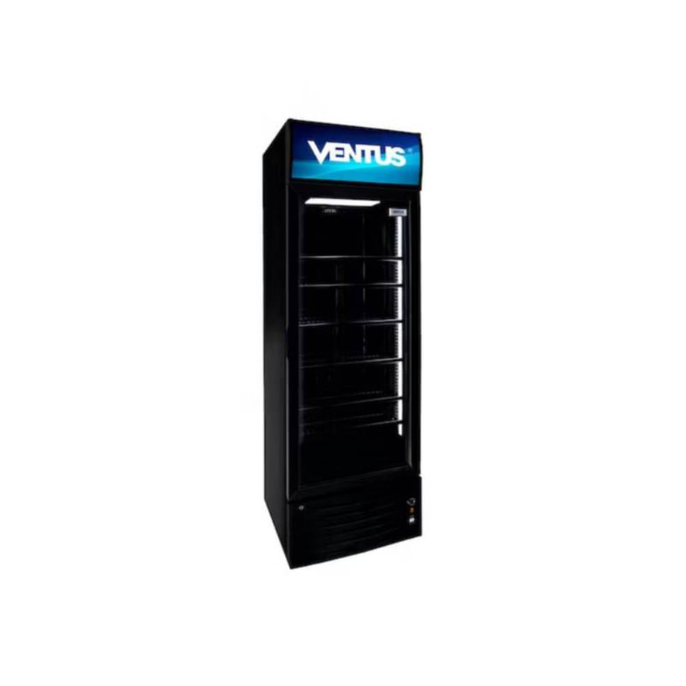 Visicooler de 1 puerta de 360 litros Lg-360black Ventus